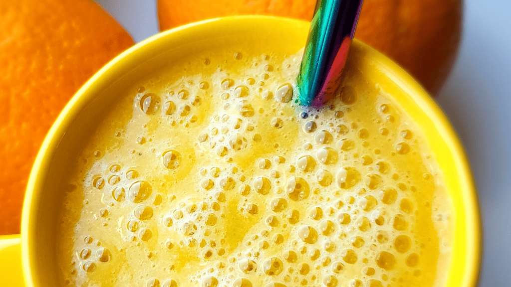 Narandža & banana smoothie