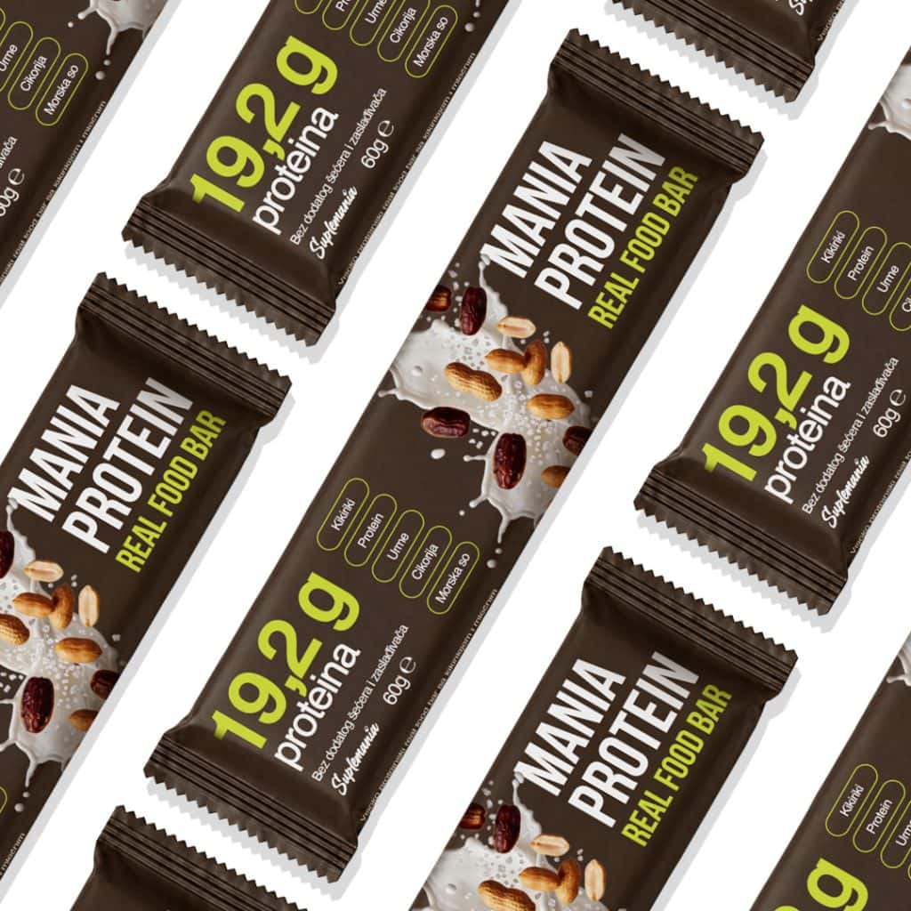 Mania protein real food bar